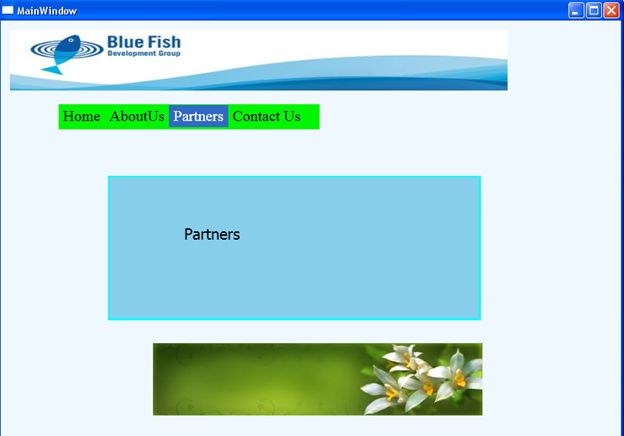 navigation property of user control