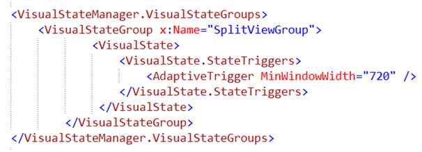 VisualStateGroups