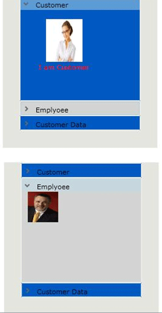 Accordian Control silverlight
