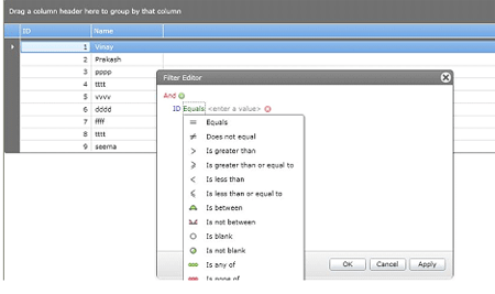 DevExpress GridControl 