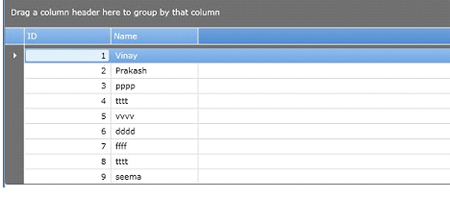 DevExpress GridControl in silverlight