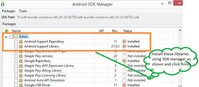 sdk manager