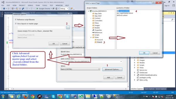 Layout or master page
