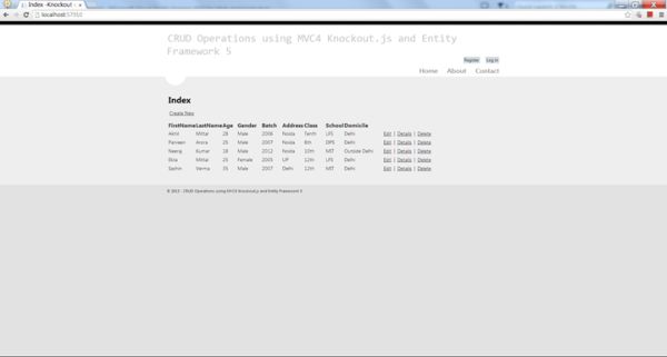 student created successfully