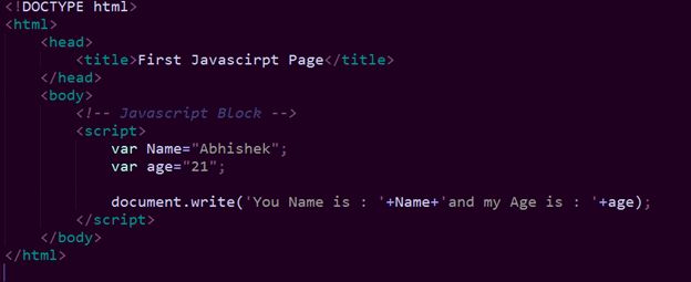 Data Types in JavaScript