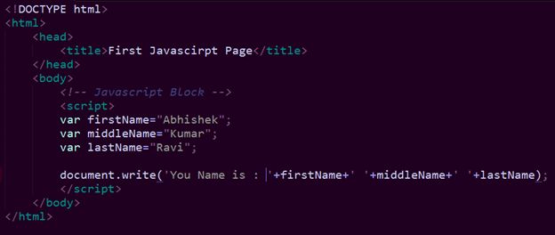 Data Types in JavaScript