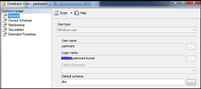 Showing property page