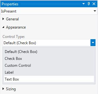 Select Textbox from Control Type