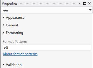 e0 format in Properties