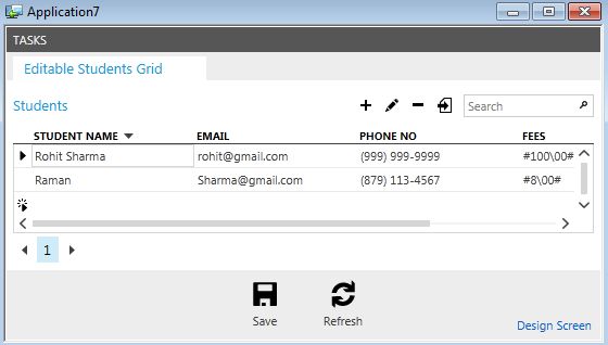 output for double backslash