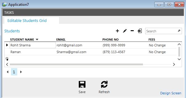 Output for No Change