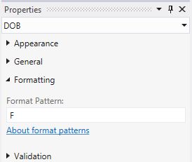 Full Date Long Time Format Pattern Properties