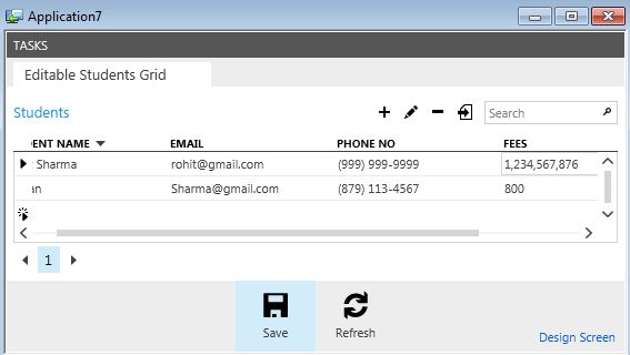 Output of multiple group separator