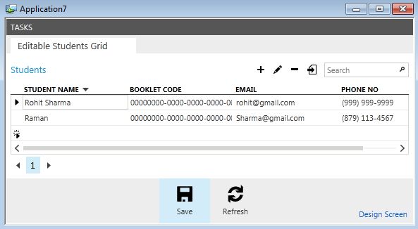 Output using D format pattern
