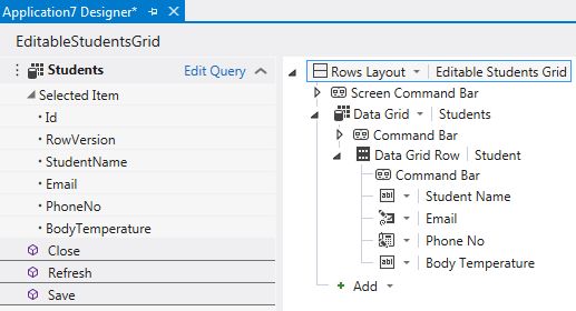 Application designer