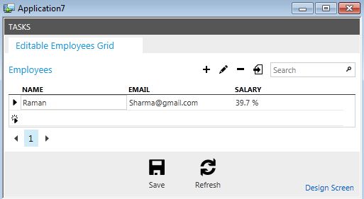Output for P1 Format Pattern