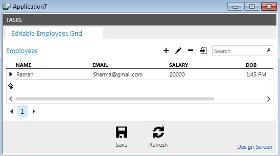 output using t format pattern