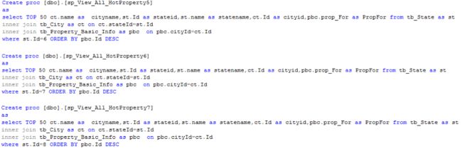 SQLServer Stored Procedure