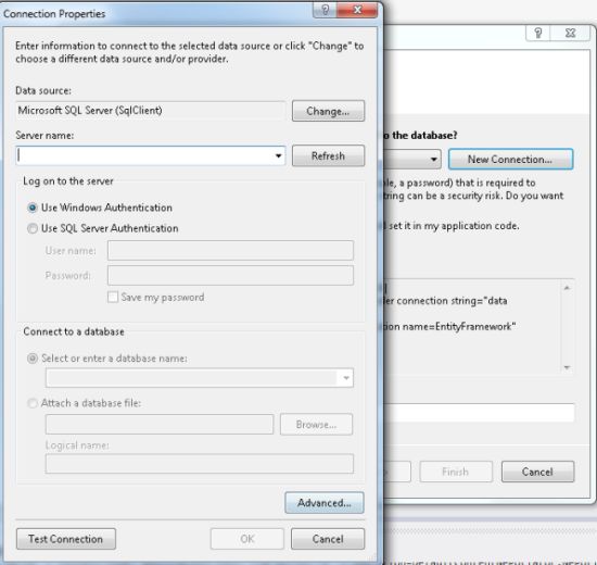 Create New Connection
