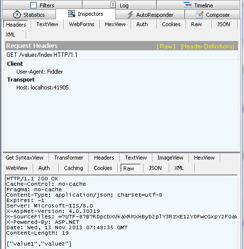 Action precedence output