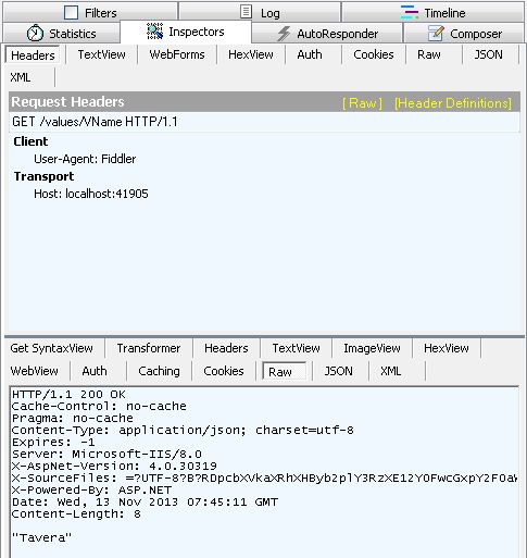 output with default string