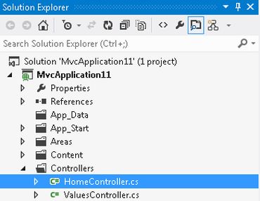 Select HomeController