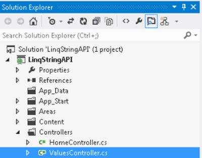 Select API Controller