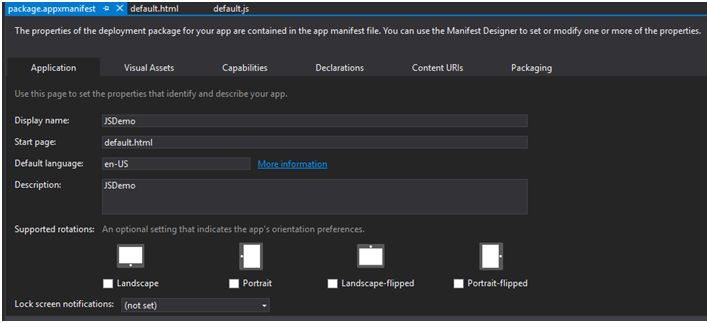 Package.appxmanifest