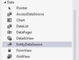 EntityDataSource control