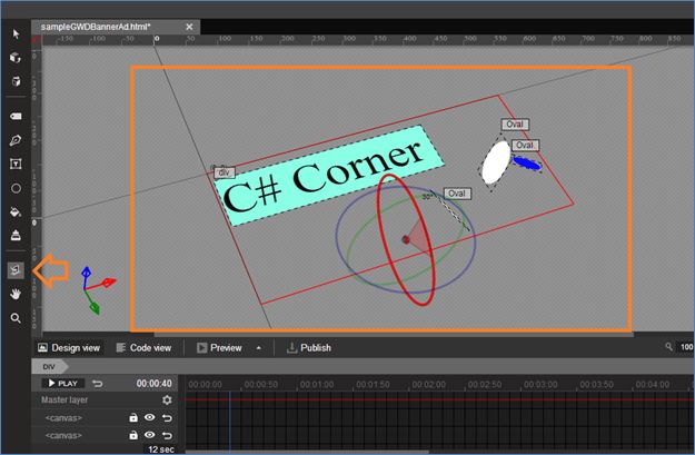 Full-3D authoring environment
