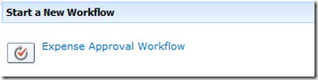 Expense Approval workflow