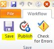 Workflows and Publish