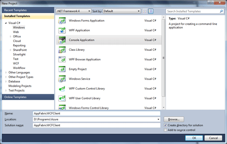 Windows Azure AppFabric Service