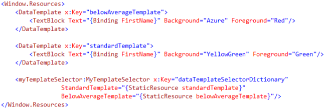XAML ResourceDictionary 