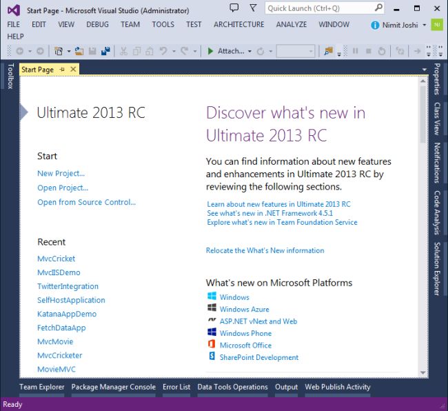 StartPage-in-VS2013RC.jpg