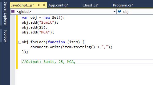 set-object-in-VisualStudio-2013.jpg