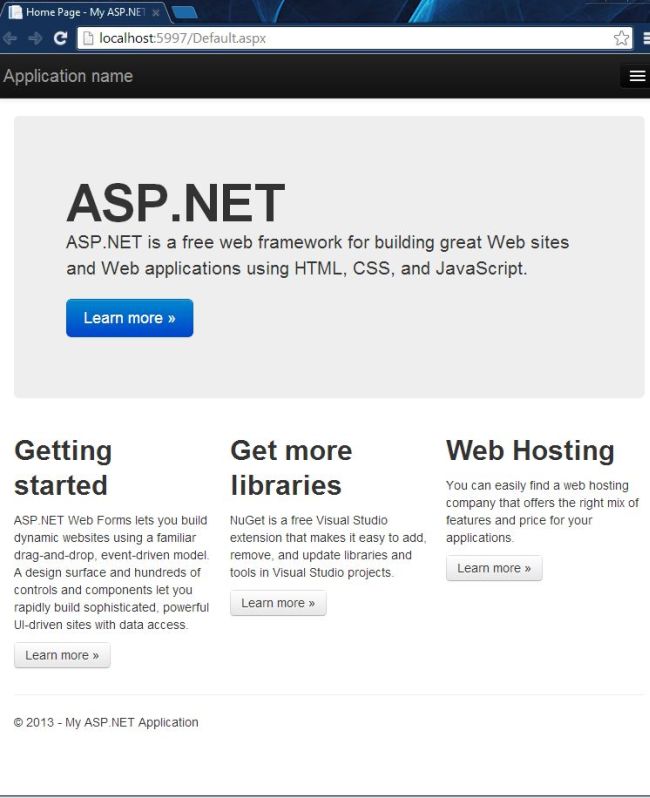 Homepage-in-WebFormsProjectTemplate.jpg