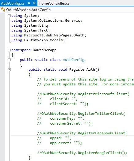 Facebook Authentication