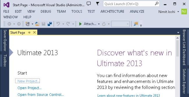 Visual Studio 2013