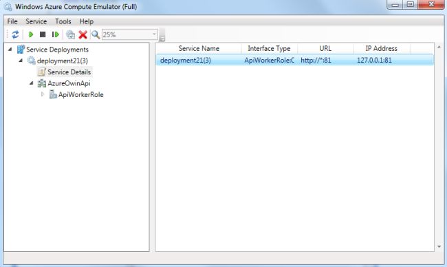 Windows Azure Emulator