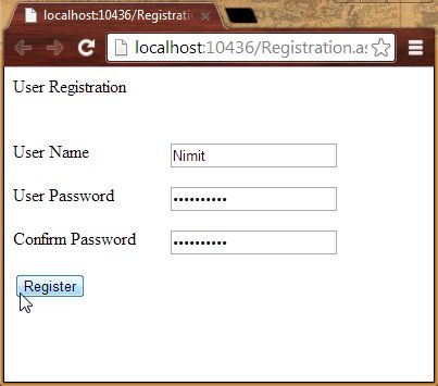 Register New User