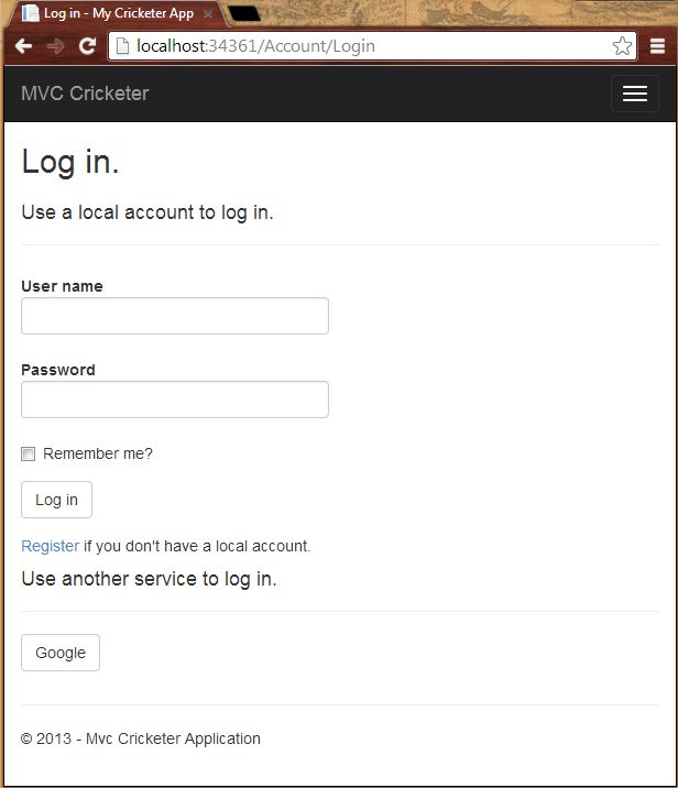 Login with Google in MVC 5