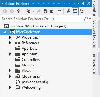 Empty Project in Solution Explorer
