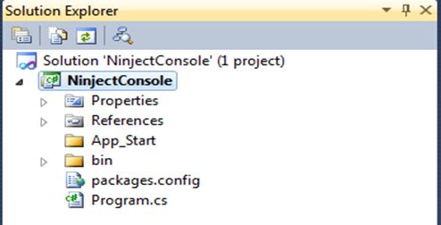 NinjectConsole