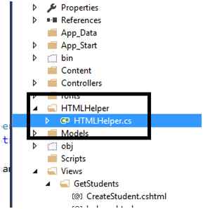 HTMLHelper 