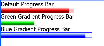 Custom WPF Progress Bar