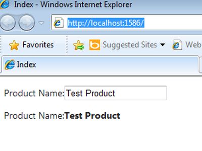 Remove the code from Index