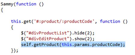 Update the Sammy function