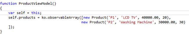 update the ProductViewModel