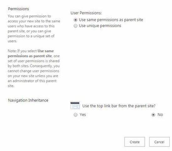 permissions